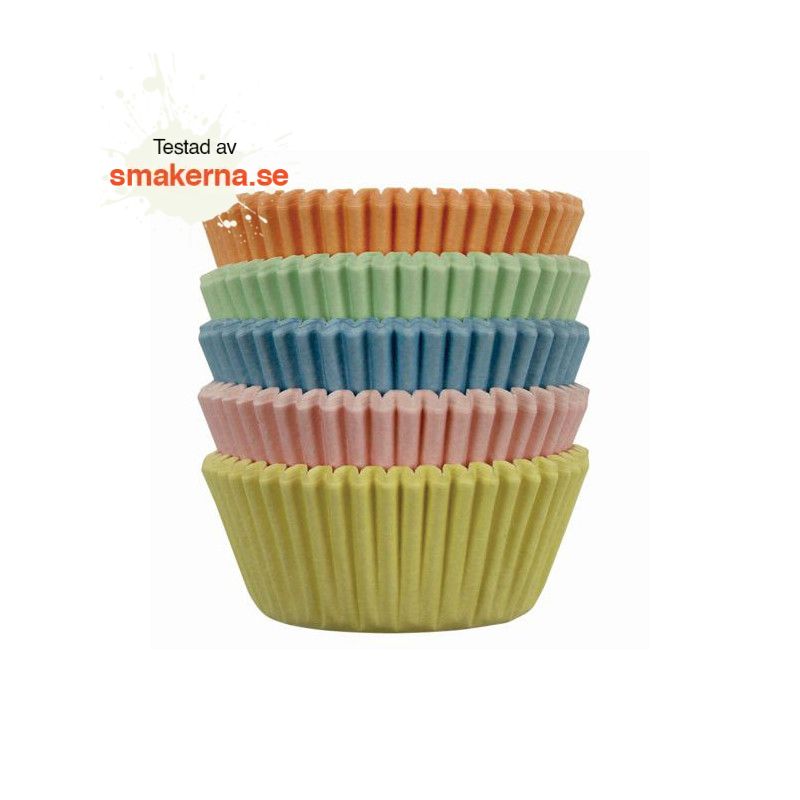 Minimuffinsformar Pastell Mix, 100 st - PME